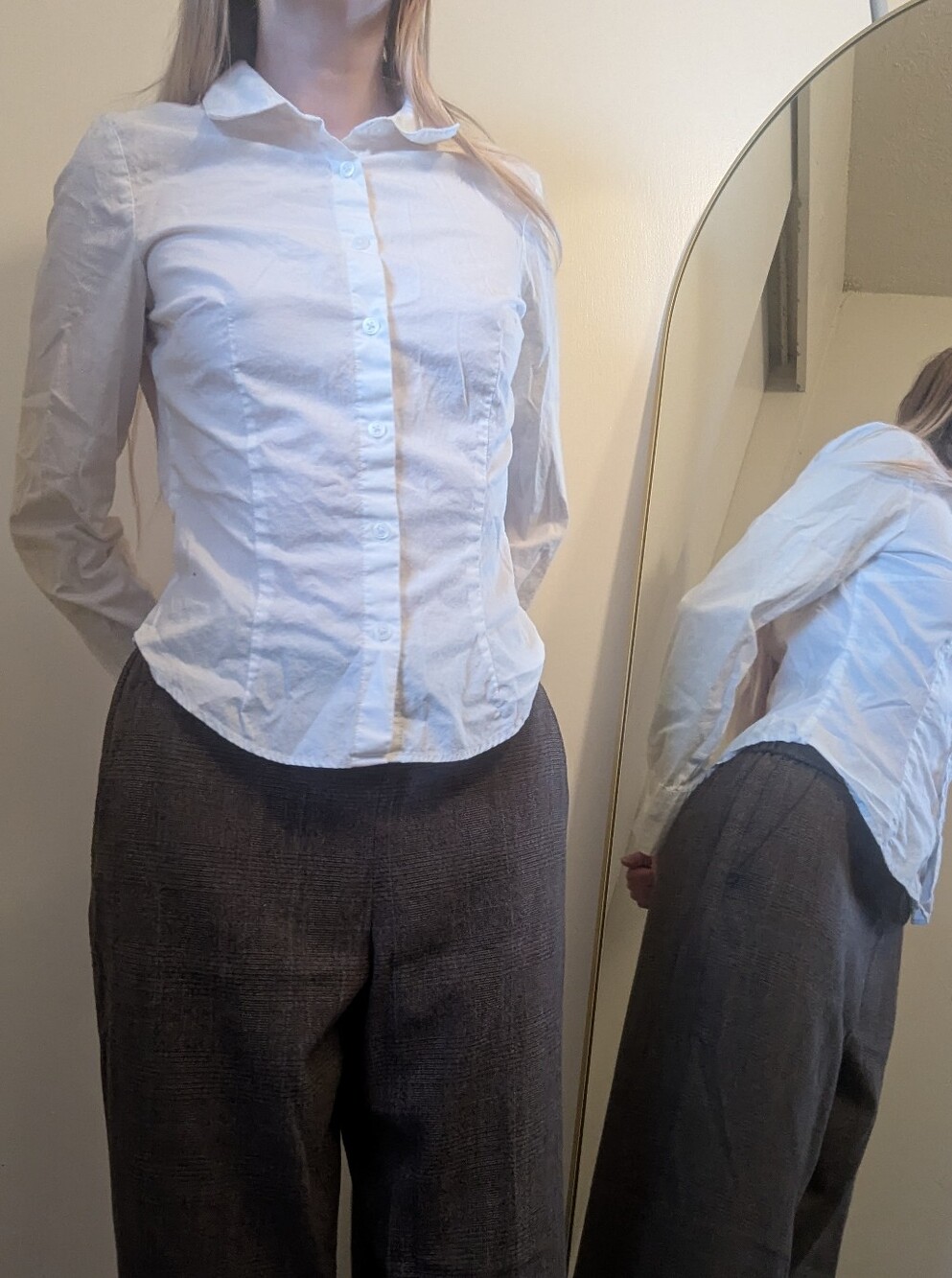 Basic White Button Up